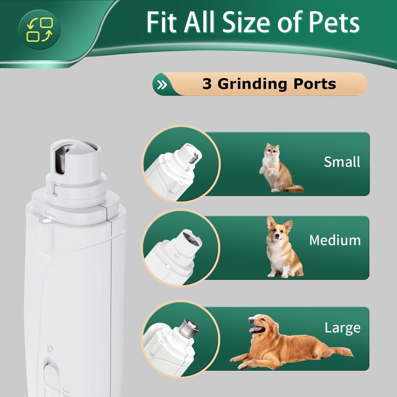 LED 2-in-1 Pet Nail Clipper & Grinder