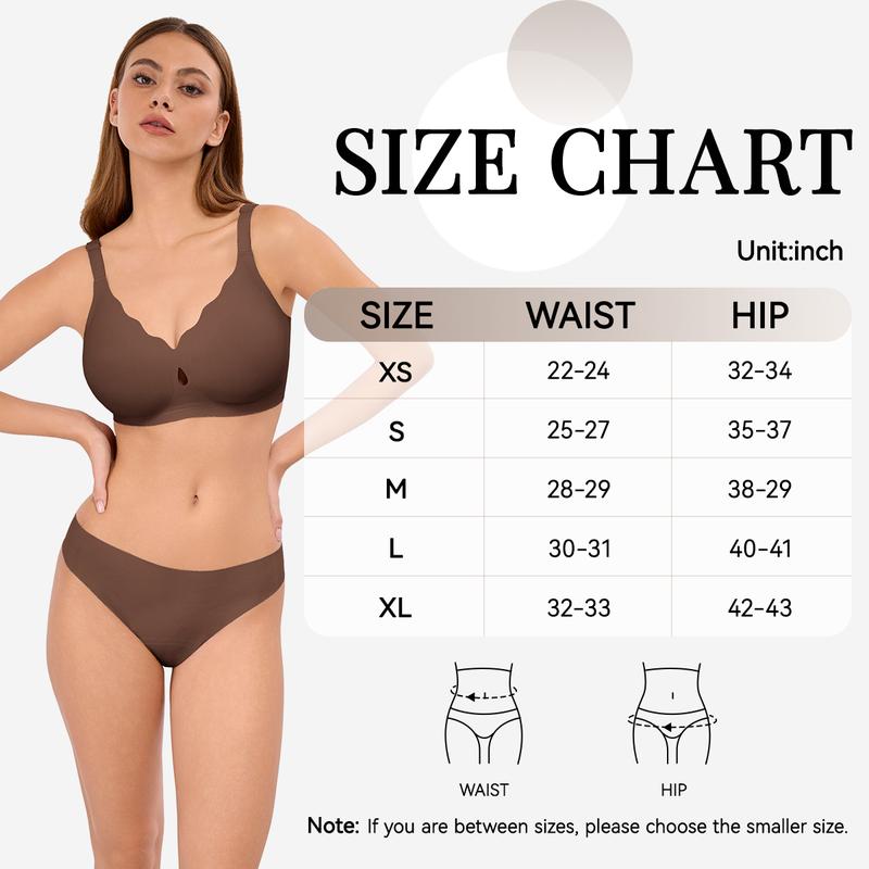 Kushies Invisible Camel Toe Thong