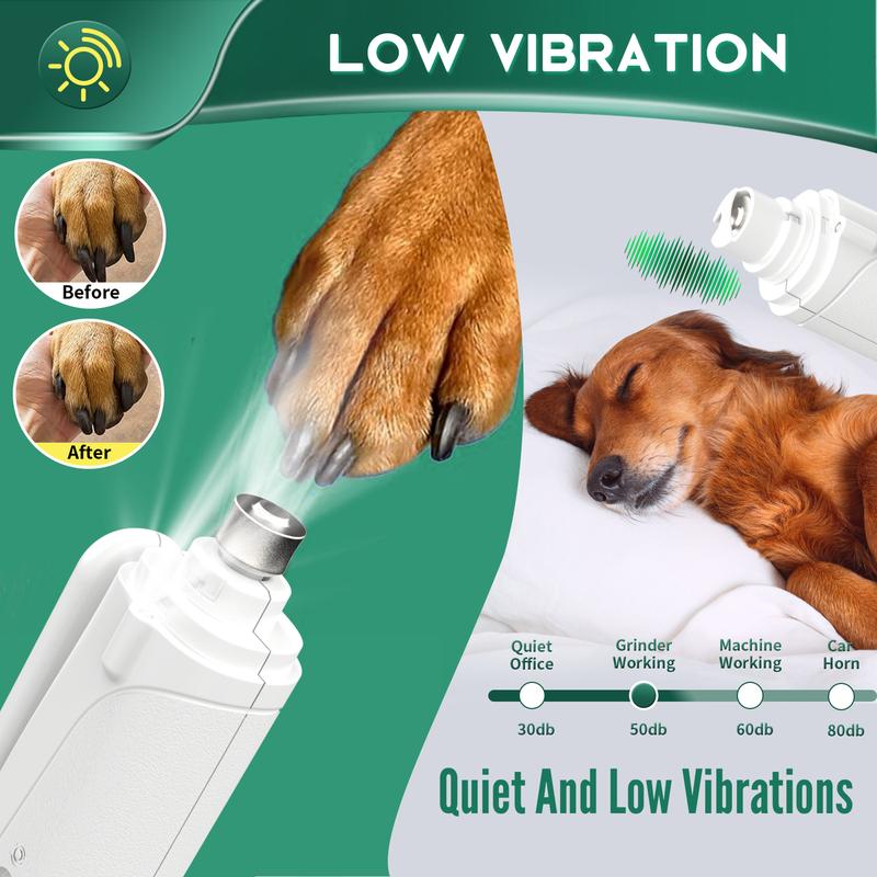LED 2-in-1 Pet Nail Clipper & Grinder