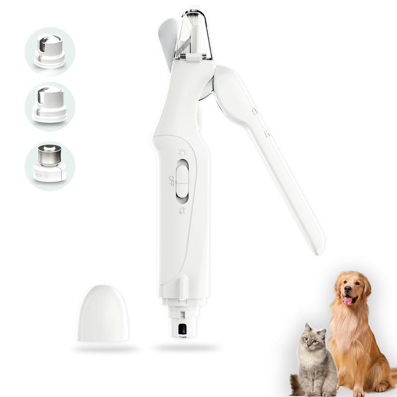 LED 2-in-1 Pet Nail Clipper & Grinder